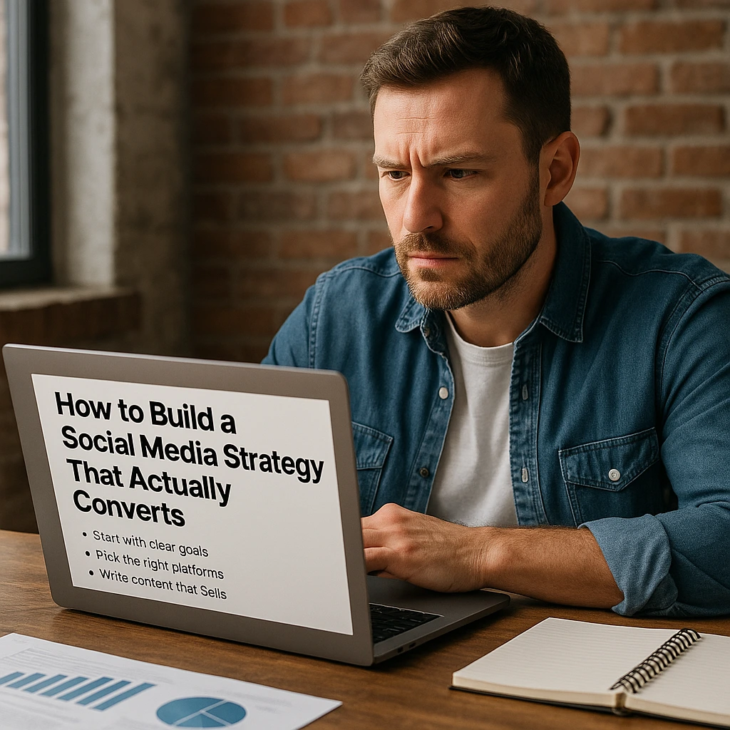 social media strategy that converts